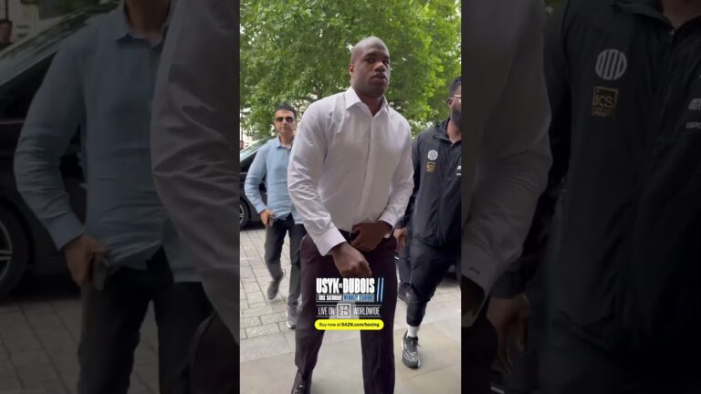 DDD enters the undisputed fight week 👑🔥