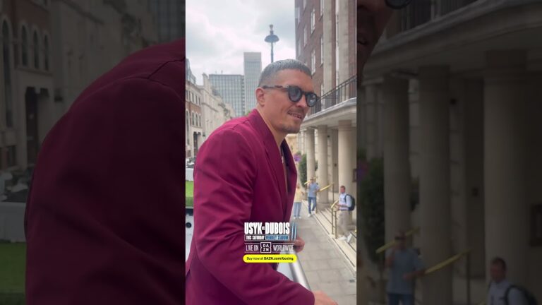 Oleksandr Usyk just canâ€™t find Daniel Dubois 😬🚌