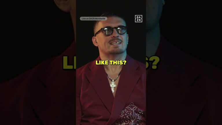 Oleksandr Usyk reveals what his dream is ♥️ #shorts