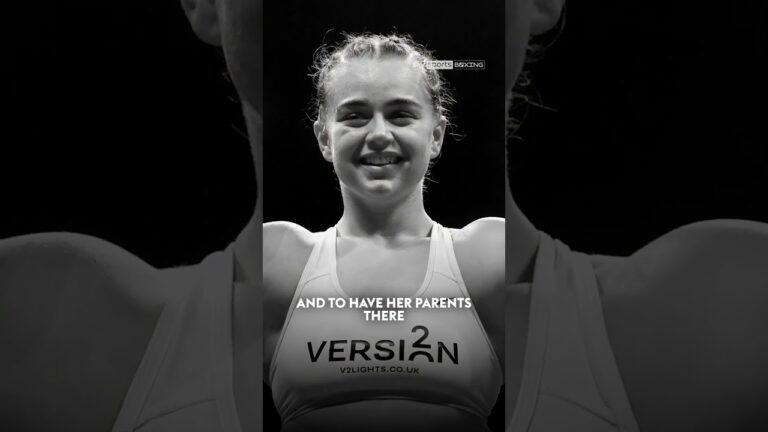 “I knew Georgia was watching on” ❤️