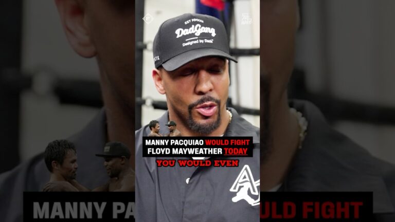 Manny Pacquiao would be willing to take a rematch with Floyd Mayweather TODAY 👀 #boxing
