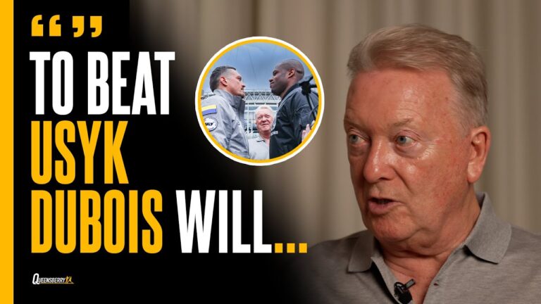 Frank Warren REVEALS key Dubois tactics ahead of Usyk rematch 😳