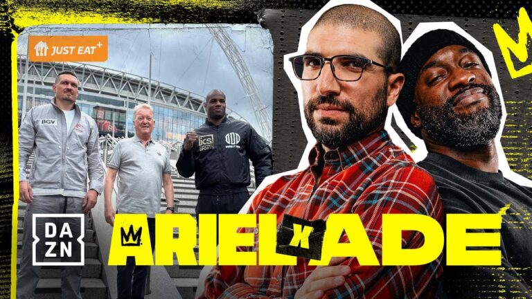 Frank Warren speaks with Ariel and Ade during today's show. Presented by @JUSTEAT