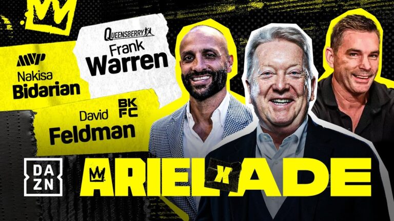 Stacked card on tonight's ARIEL X ADE show: THE BOXING SHOW EPISODE 34