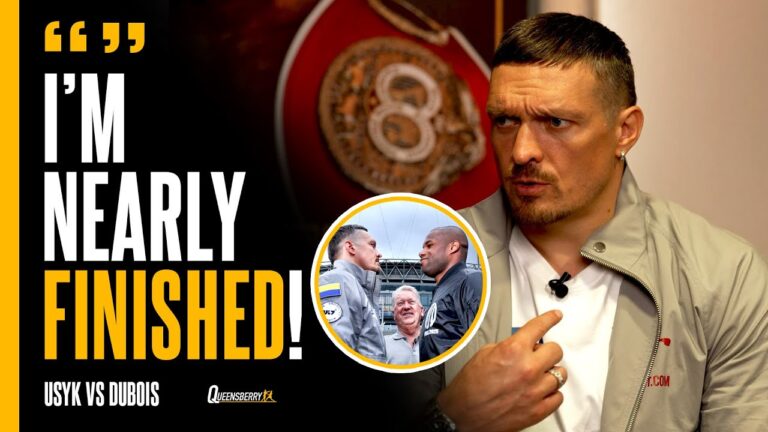 Oleksandr Usyk ADMITS Daniel Dubois is “DANGEROUS” to his career & Shuts Down OLD MAN Question 👀