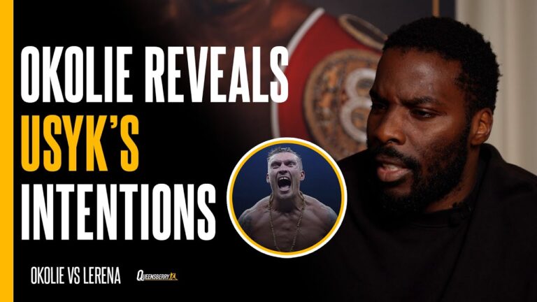 Lawrence Okolie REVEALS Usyk's Undisputed intentions | Plans VICIOUS KO performance this Saturday 💥