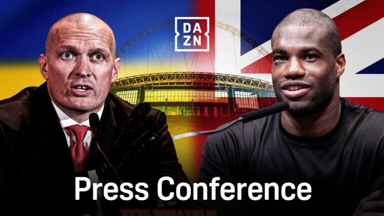 OLEKSANDR USYK VS. DANIEL DUBOIS 2 PRESS CONFERENCE LIVESTREAM