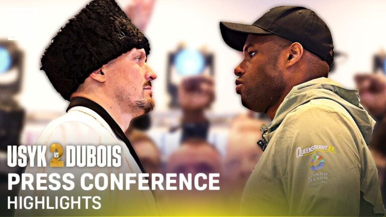 Oleksandr Usyk vs Daniel Dubois 2 | Press Conference Highlights
