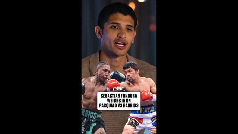 Sebastian Fundora Weighs In on Pacquiao vs Barrios