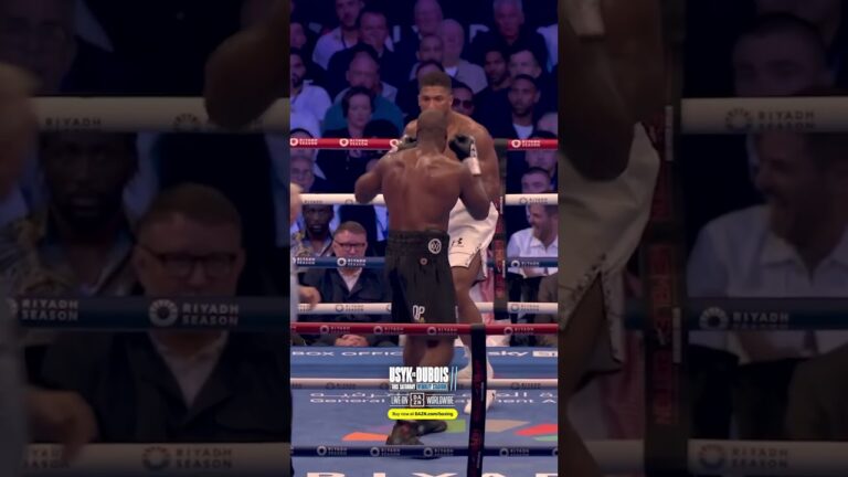 Daniel Duboisâ€™ KO over Anthony Joshua was unbelievable 😨💣