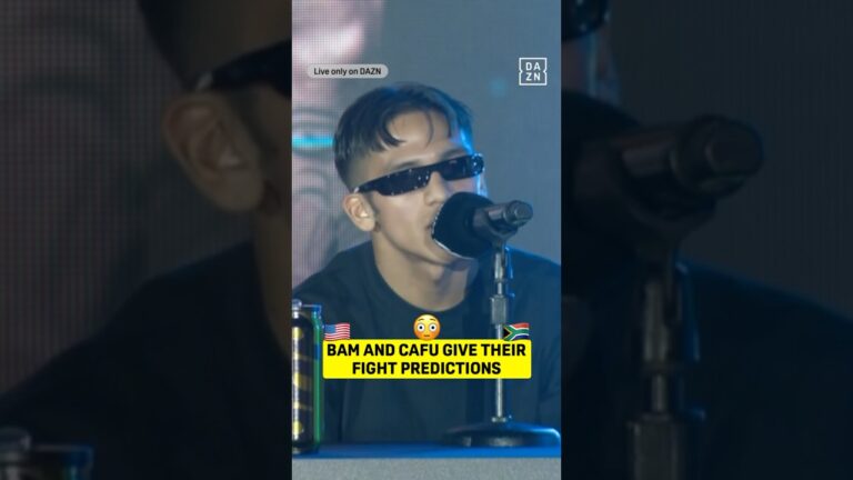 Bam and Cafu give these fight predictions 😬 #shorts