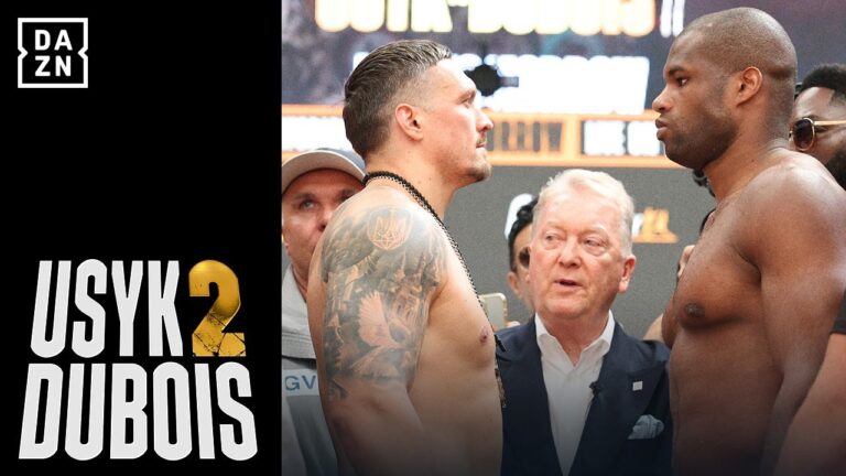 USYK VS DUBOIS 2 ⚖️ | FULL WEIGH-IN