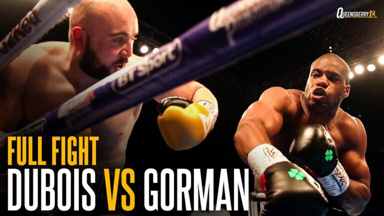 Daniel Dubois vs Nathan Gorman | Dubois wins British Title with BRUTAL STOPPAGE! 🇬🇧 | FULL FIGHT