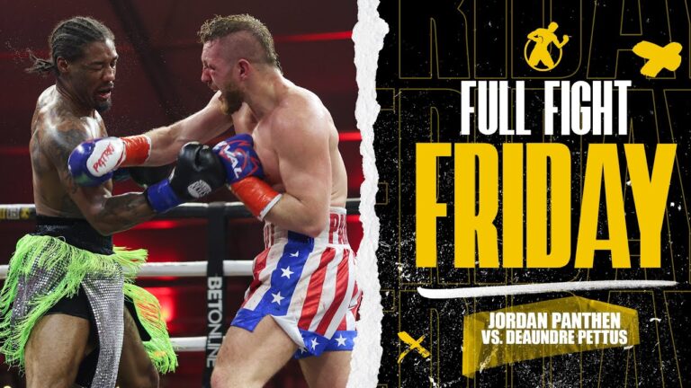 Full Fight | Jordan Panthen vs. DeAundre Pettus #goldenboyfightnight