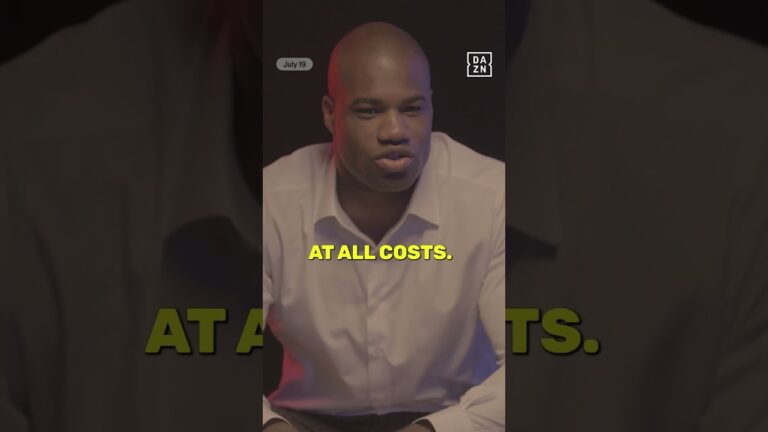 There's only one thing on Daniel Dubois' mind… 🏆