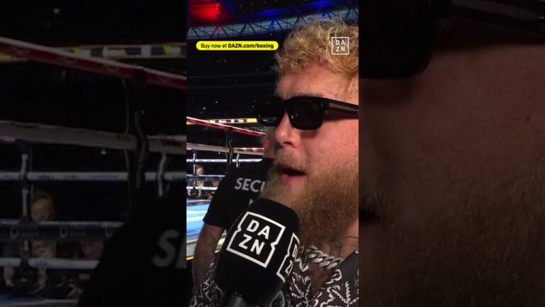 Jake Paul says he WILL fight Anthony Joshua 🤯 #shorts