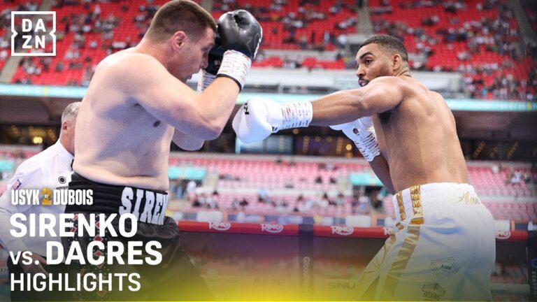 BIG UPSET! Vladyslav Sirenko vs. Solomon Dacres Fight Highlights