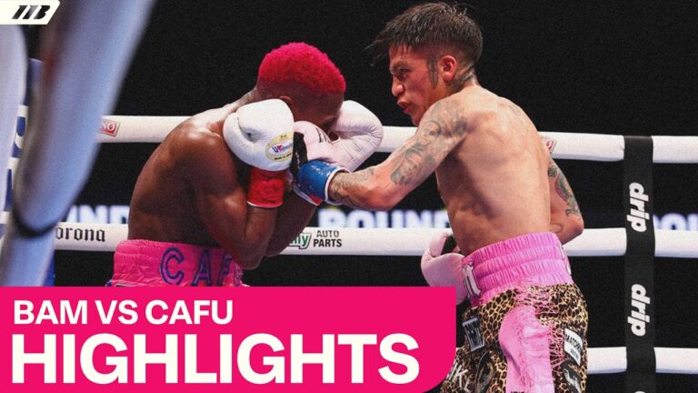 'Bam' Rodriguez beats down Cafu to unify | Full Highlights | Matchroom Boxing