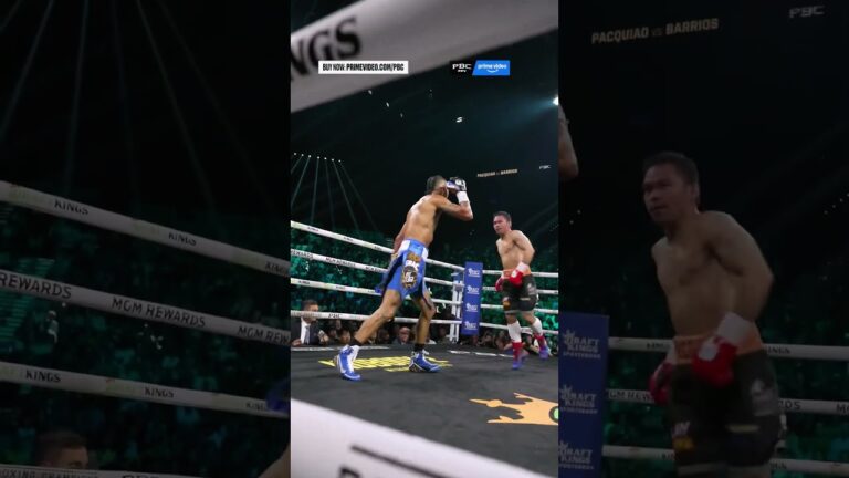 Pac having fun in RD3 #pacquiaobarrios