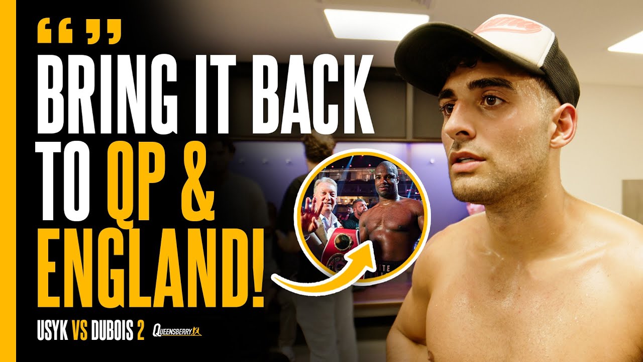 Aadam Hamed gives immediate post fight reactions & backs Dubois to become Undisputed Champion! 🥊