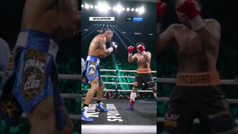 Barrios lands and Pac says MORE! #PacquiaoBarrios