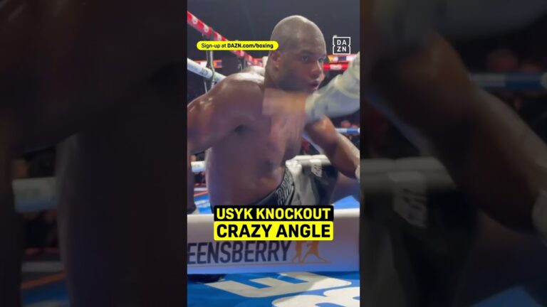 Still thinking about this Usyk KO the day after💥