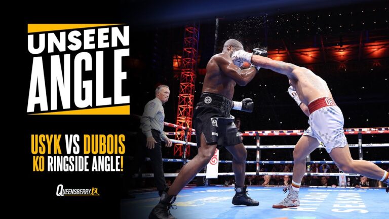 UNSEEN ANGLE | Usyk STOPS Dubois + Immediate AFTERMATH | Undisputed 👑