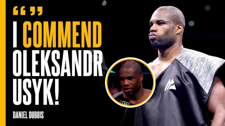 Daniel Dubois IMMEDIATE Post-Fight Reaction after defeat to Oleksandr Usyk 🗣️