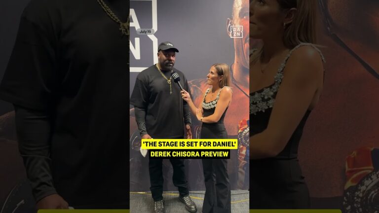 Derek Chisora previews Usyk vs. Dubois 2 👀 #shorts