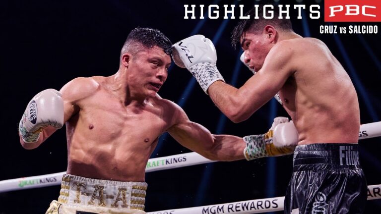 Pitbull Cruz vs Salcido HIGHLIGHTS: July 19, 2025 | PBC PPV on Prime Video