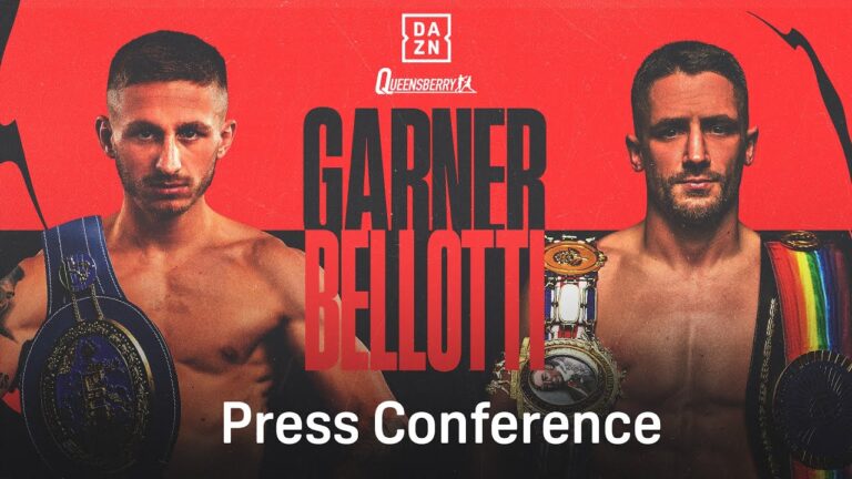 RYAN GARNER VS. REECE BELLOTTI PRESS CONFERENCE LIVESTREAM