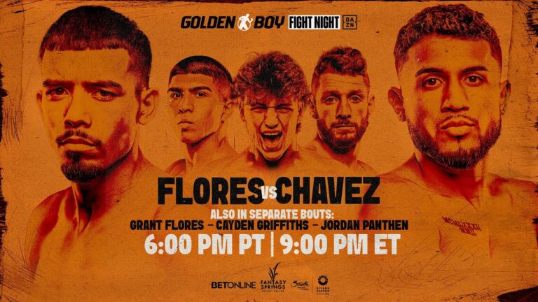 GOLDEN BOY FIGHT NIGHT | Manuel “Gucci Manny” Flores vs. Jorge â€œEl NiÃ±o Doradoâ€ Chavez
