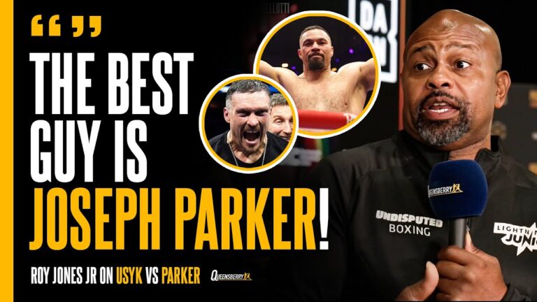 Roy Jones Jr breaks down DREAM FIGHT with Oleksandr Usyk & backs Joseph Parker to cause Usyk issues