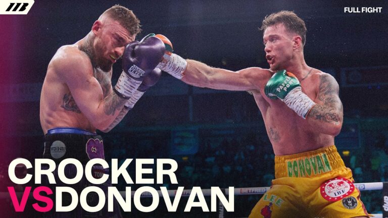 Lewis Crocker vs Paddy Donovan | Full Fight | DQ ending sets up Sept 13 rematch | Matchroom