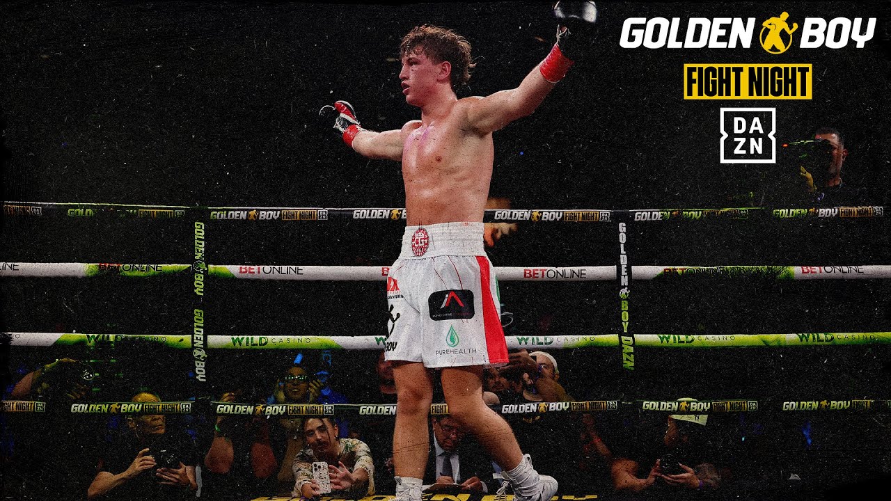 FIGHTER OF THE NIGHT | Cayden Griffiths #goldenboyfightnight