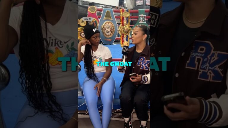 What does being the  mean to Claressa Shields? ✨ #shorts