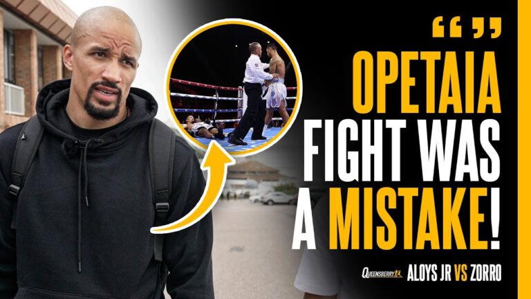 Ellis Zorro REVEALS Aloys Jr gameplan and Jai Opetaia sparring stories 🔥
