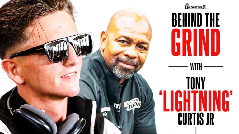 Roy Jones Jrâ€™s Newest Prodigy Who Turned Pro At 16 | Tony â€œLightningâ€ Curtis Jr | Behind The Grind