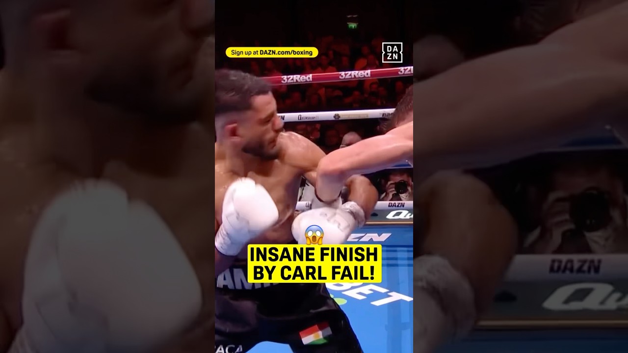 BIG finish by Carl Fail! 😤 #shorts
