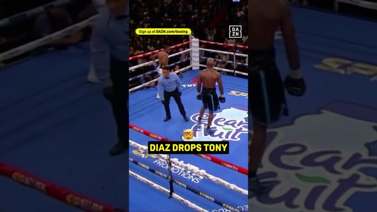 EDWARD DIAZ DROPS TONY HARRISON! 🤯 #shorts