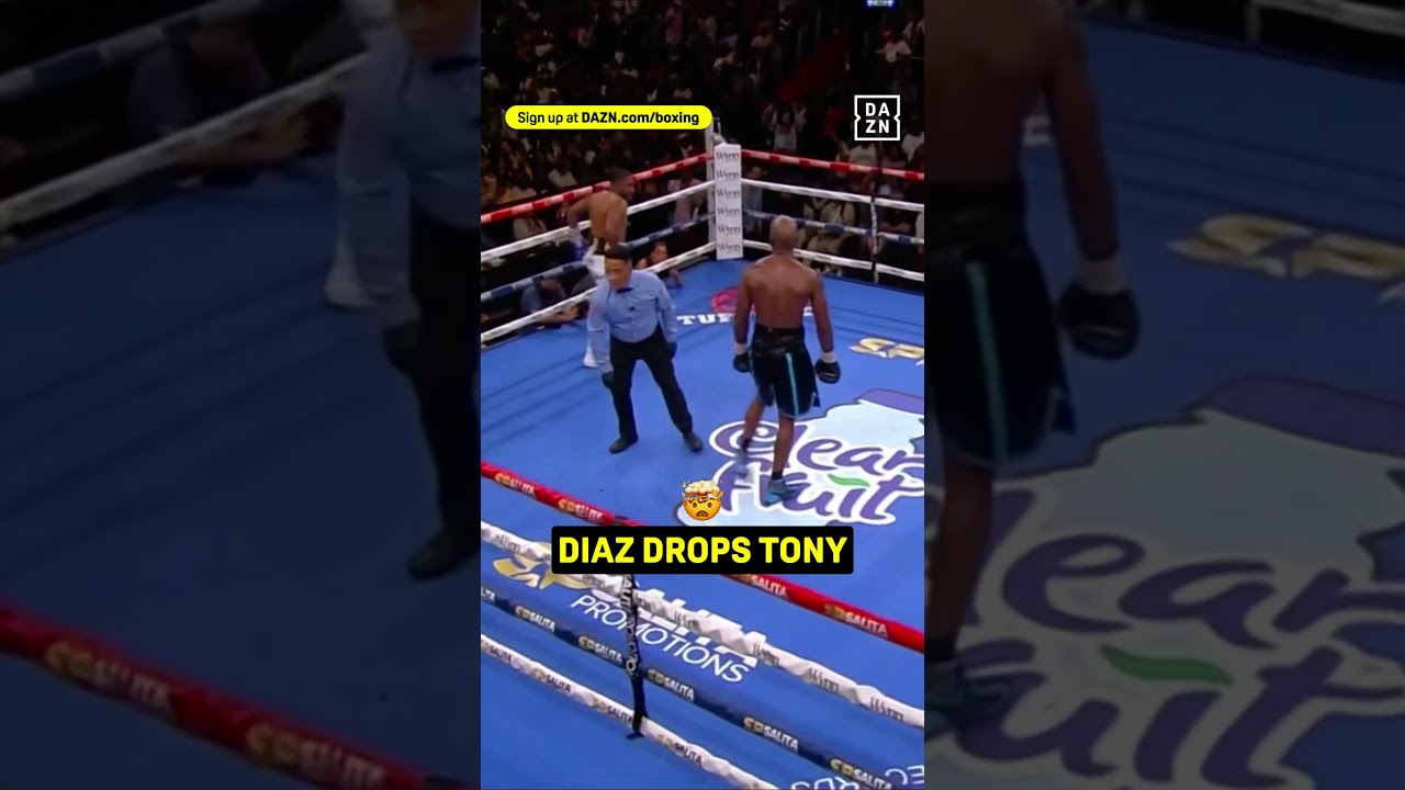 EDWARD DIAZ DROPS TONY HARRISON! 🤯 #shorts