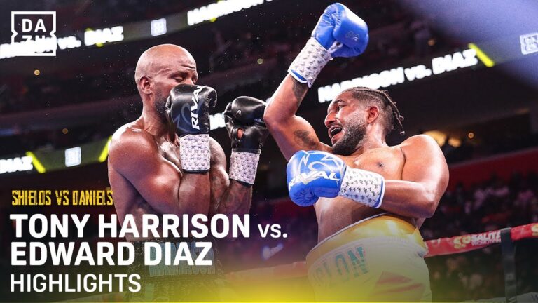 Tony Harrison vs. Edward Diaz | Fight Highlights