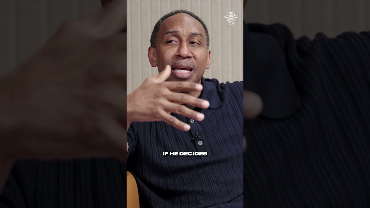 No hesitation. Stephen A had his #CaneloCrawford prediction READY  #boxing