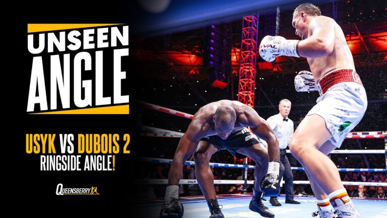 Oleksandr Usyk vs Daniel Dubois 2 FULL FIGHT | Unseen Angle of Undisputed Showdown at Wembley 🔥