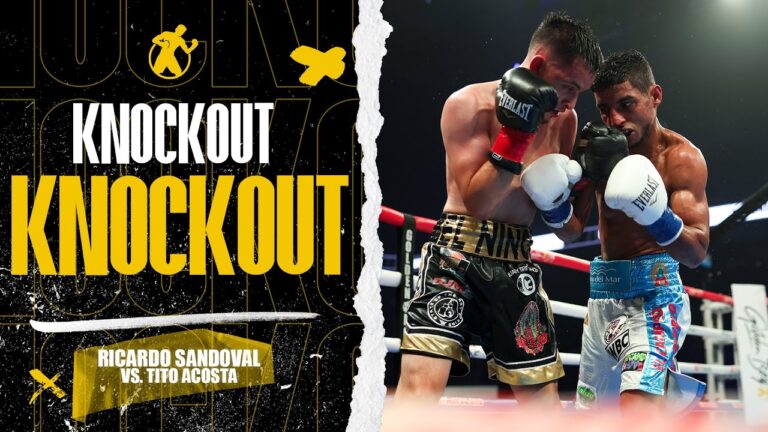 KO | Ricardo Sandoval vs. Tito Acosta Mexico vs. Puerto Rico!