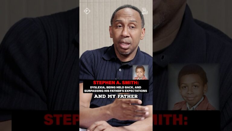 Held back in 3rd grade. Now? One of the most iconic faces in sports media. #StephenASmith