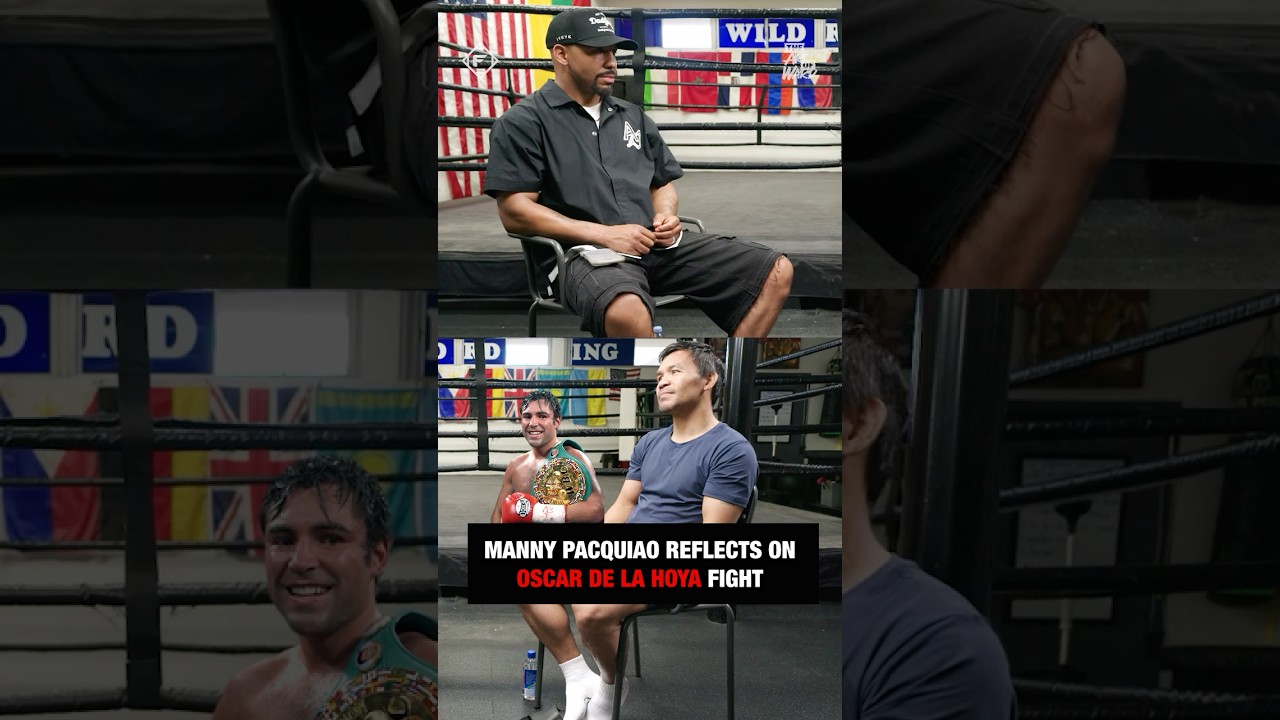 Manny Pacquiao breaks down his fight against the Golden Boy #OscarDeLaHoya  #boxing
