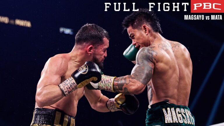 Magsayo vs Mata FULL FIGHT: July 19, 2025 | PBC on Prime Video