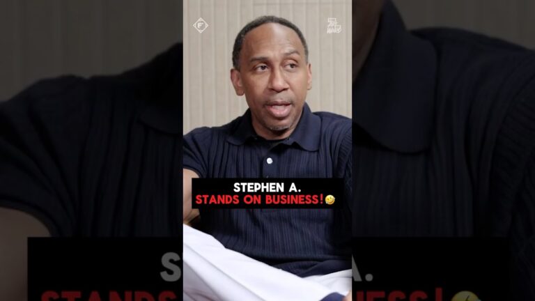 No matter what the internet says, Stephen A will always stand on BUSINESS 😤  #boxing