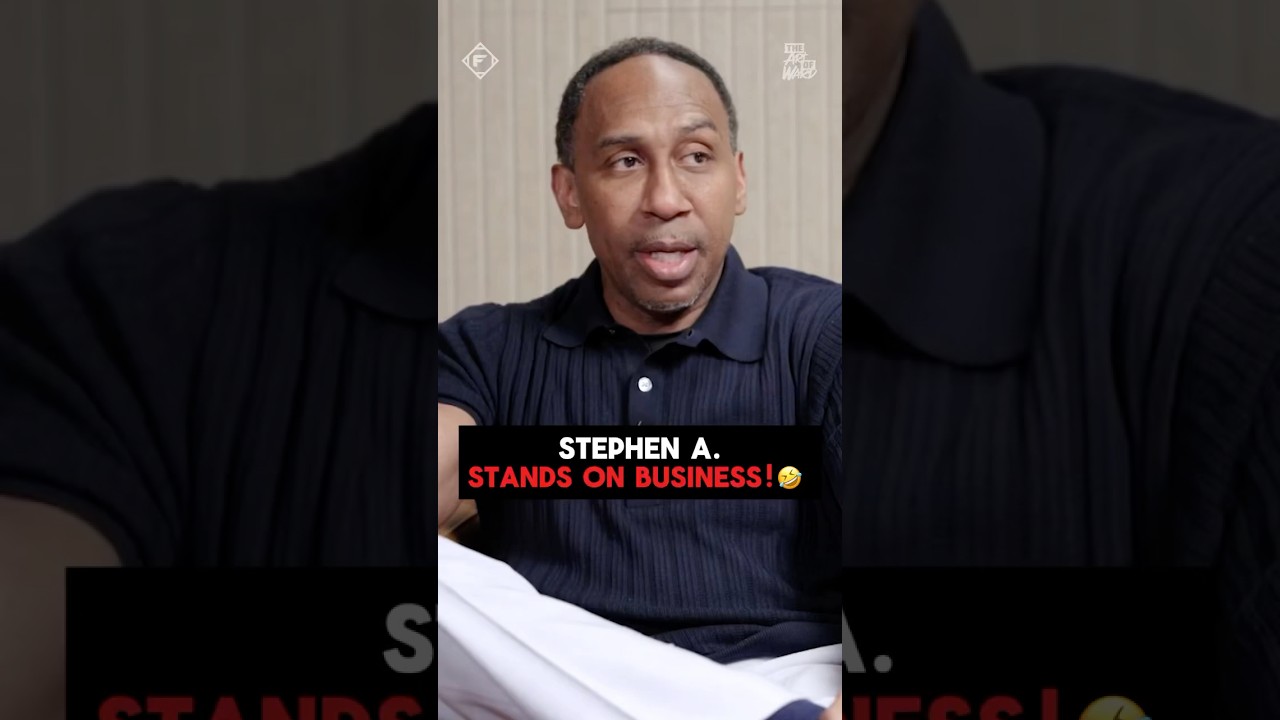 No matter what the internet says, Stephen A will always stand on BUSINESS 😤  #boxing